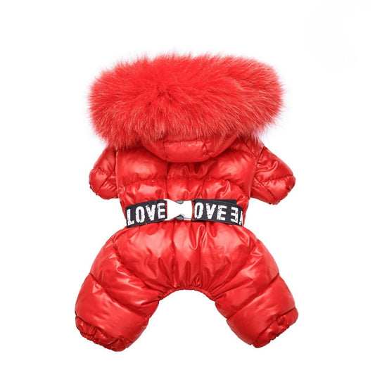 Winter Dog Jumpsuit Arctica — Warmth, Comfort & Care For Girls