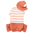 Dog Outfit with Matching Sun Hat