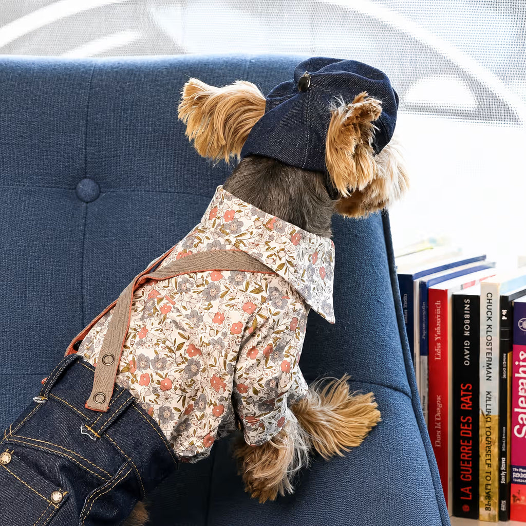 Dog Shirt Italian Poplin