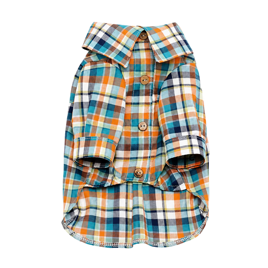 Dog Shirt Italian Poplin
