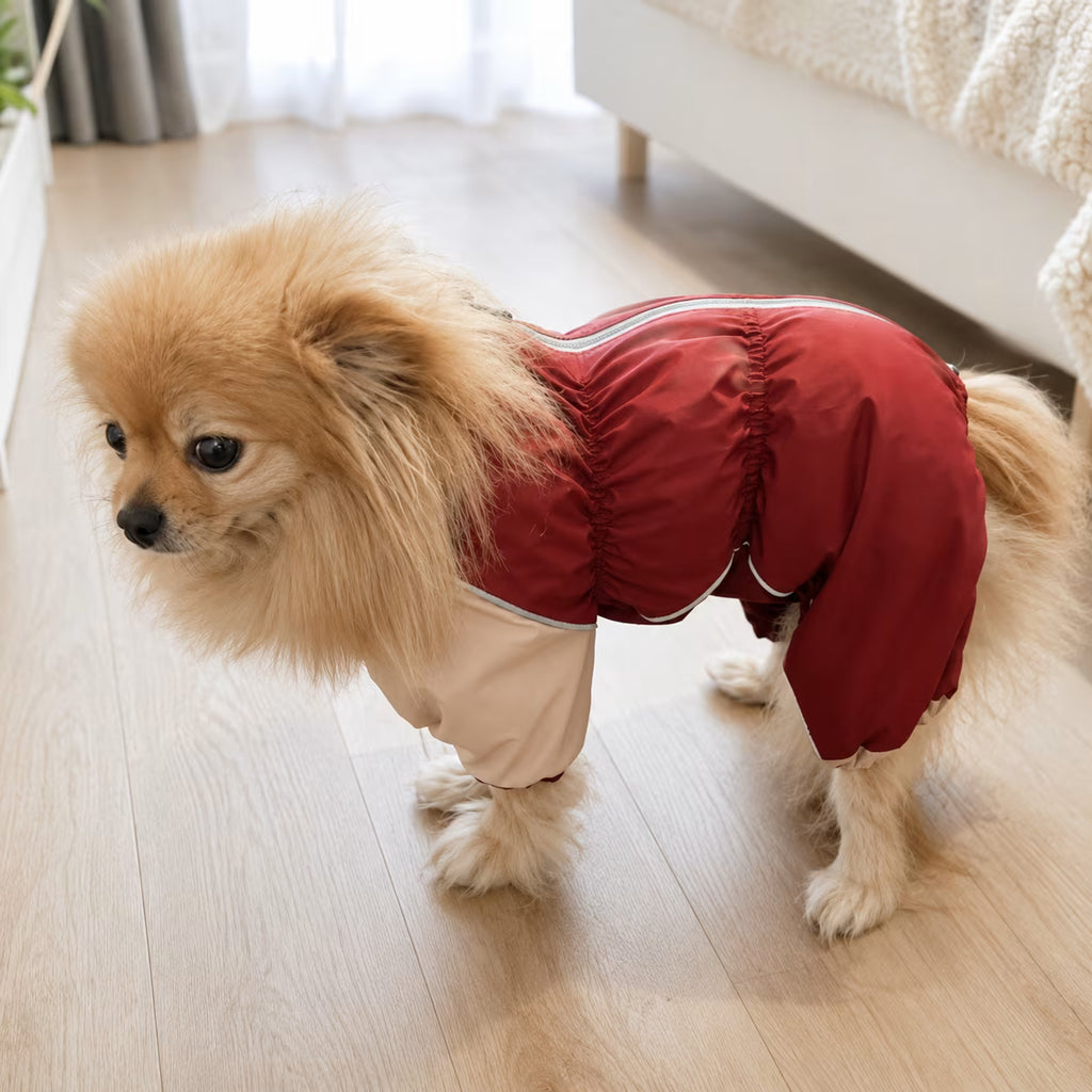 Waterproof Dog Raincoat for Pomeranians