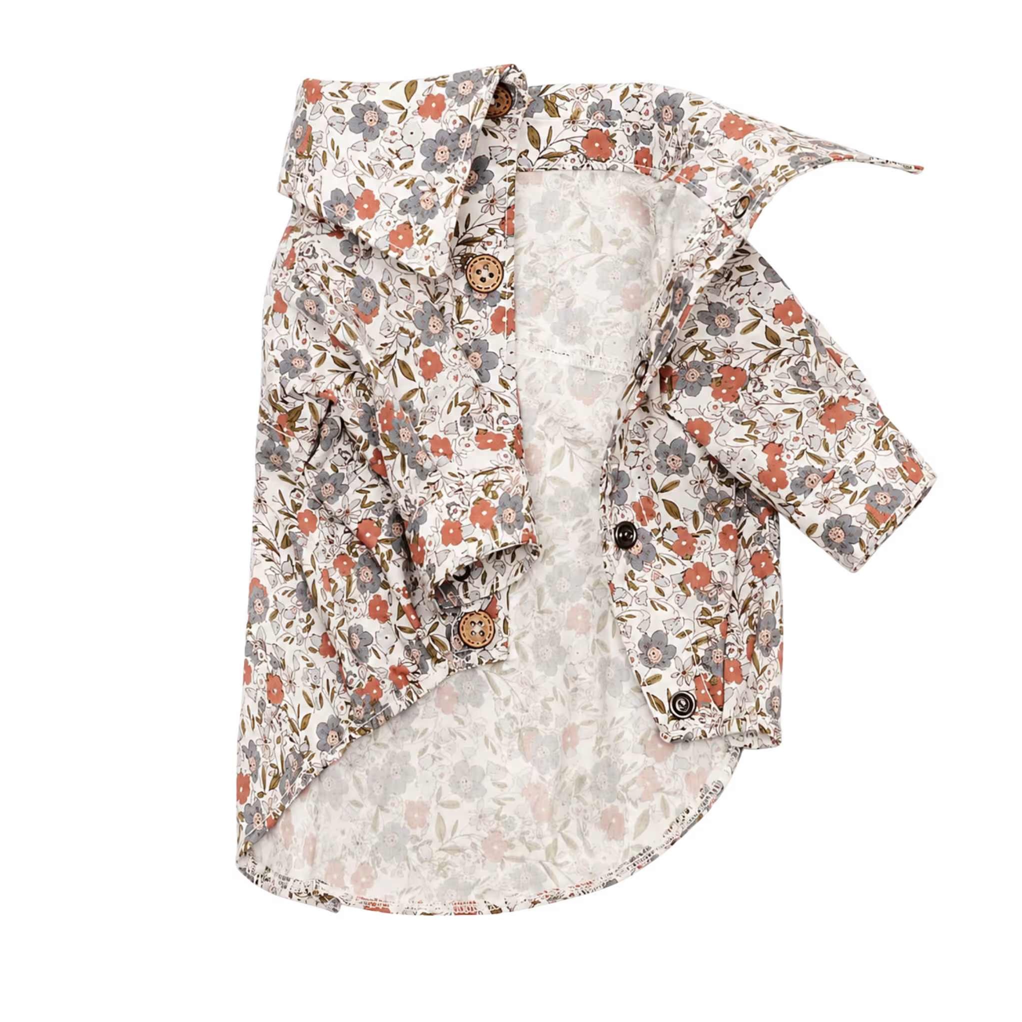 Dog Shirt Italian Poplin
