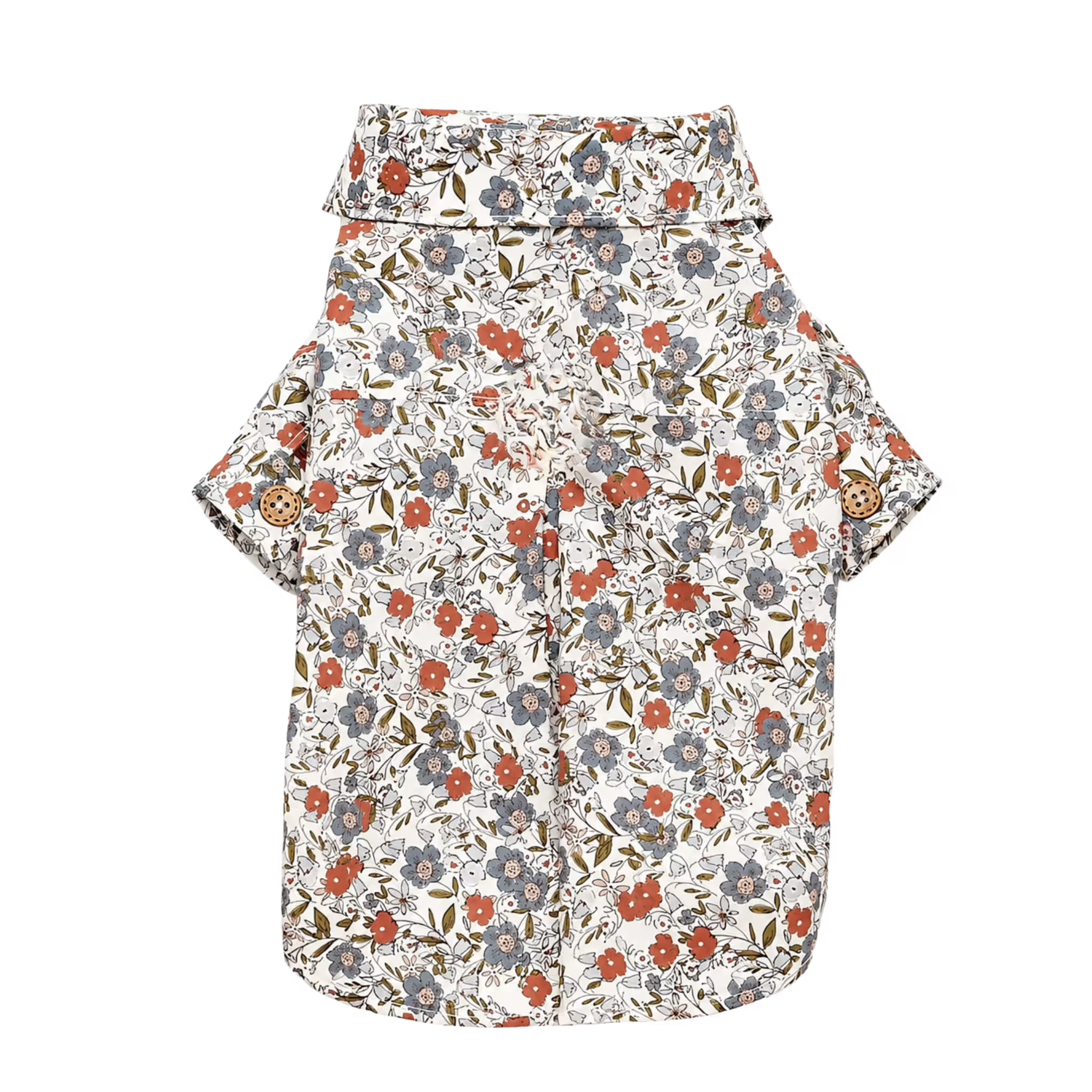 Dog Shirt Italian Poplin