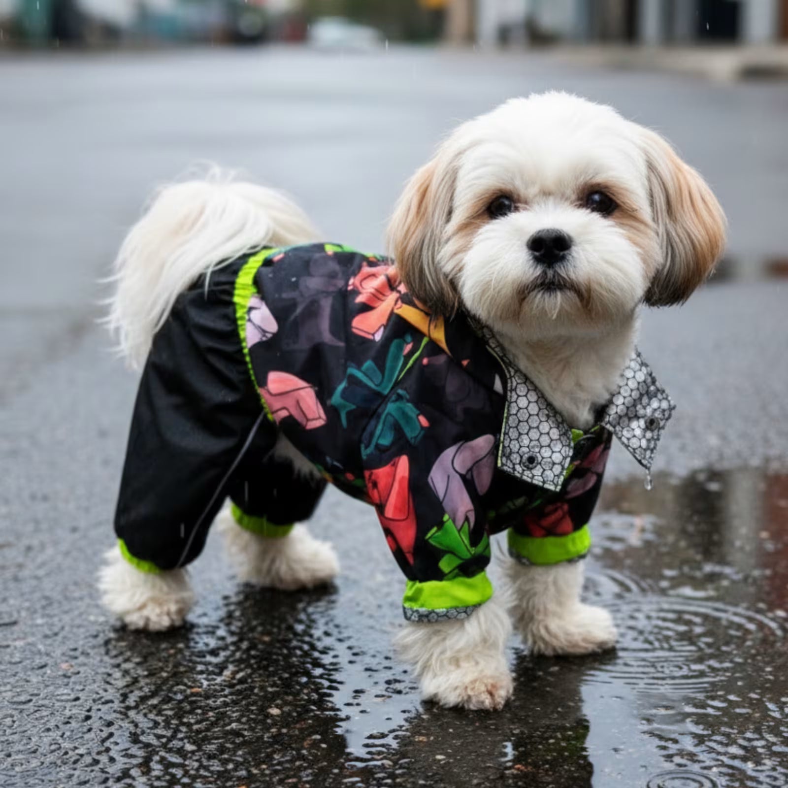 Waterproof Dog Raincoat for All-Weather Walks