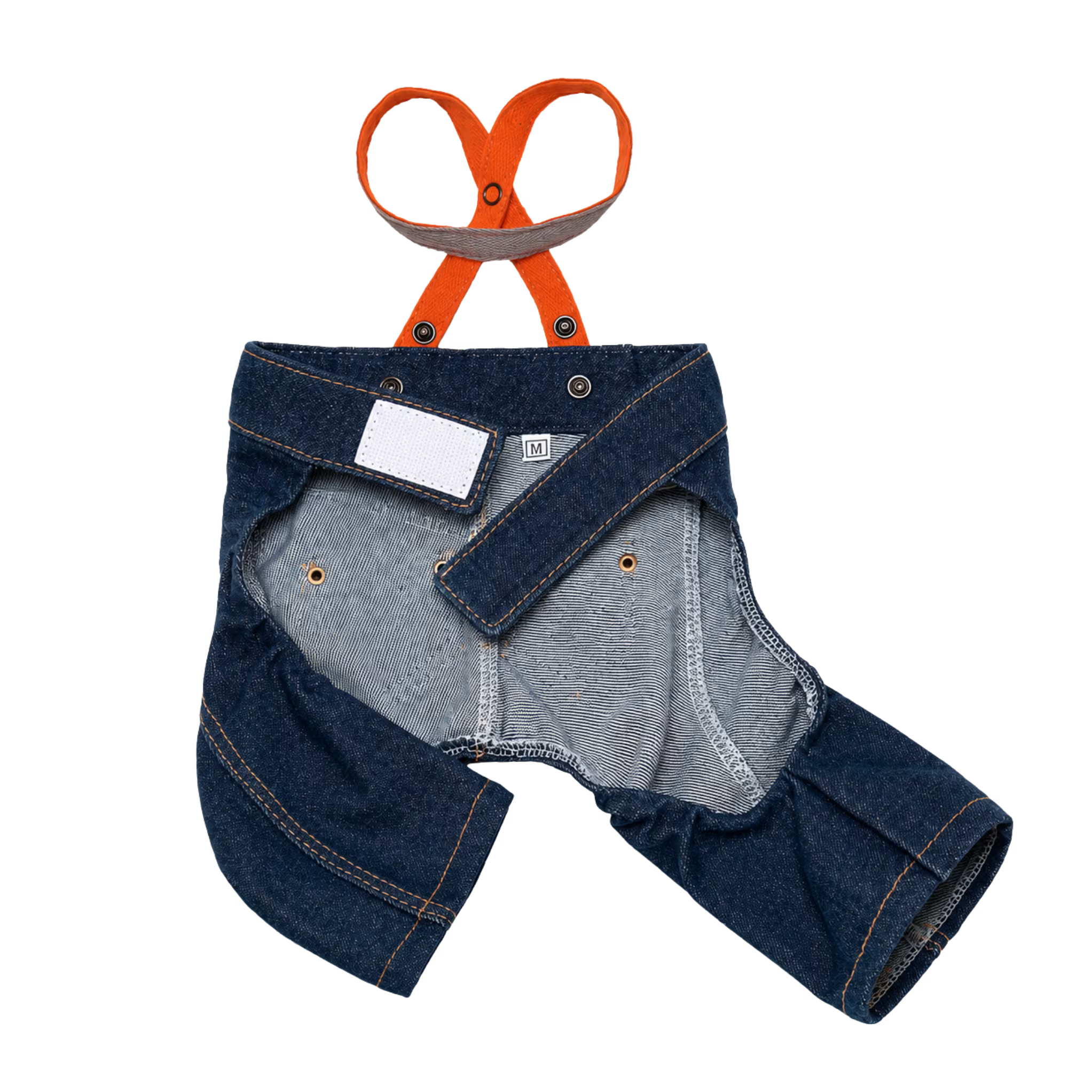 Jeans and Cap Denim Set for Small Dogs