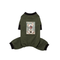 Cozy Knit Dog Jumpsuit