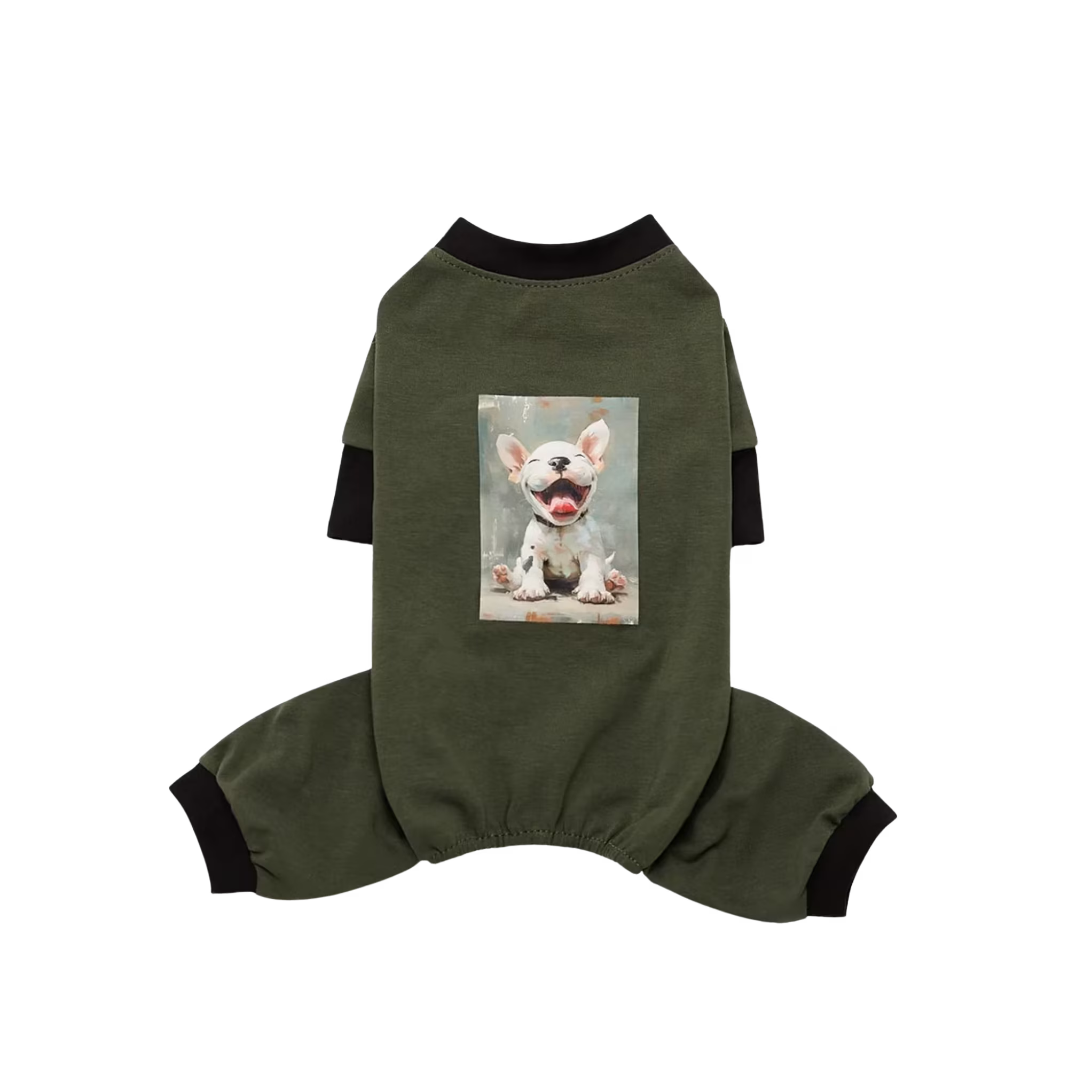 Cozy Knit Dog Jumpsuit