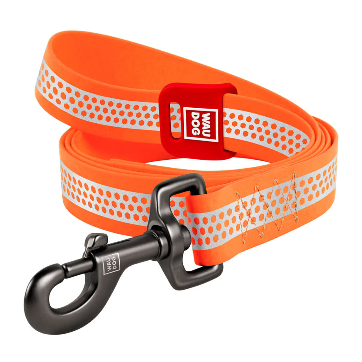 Waterproof Reflective Dog Collar & Leash Set with QR ID Tag