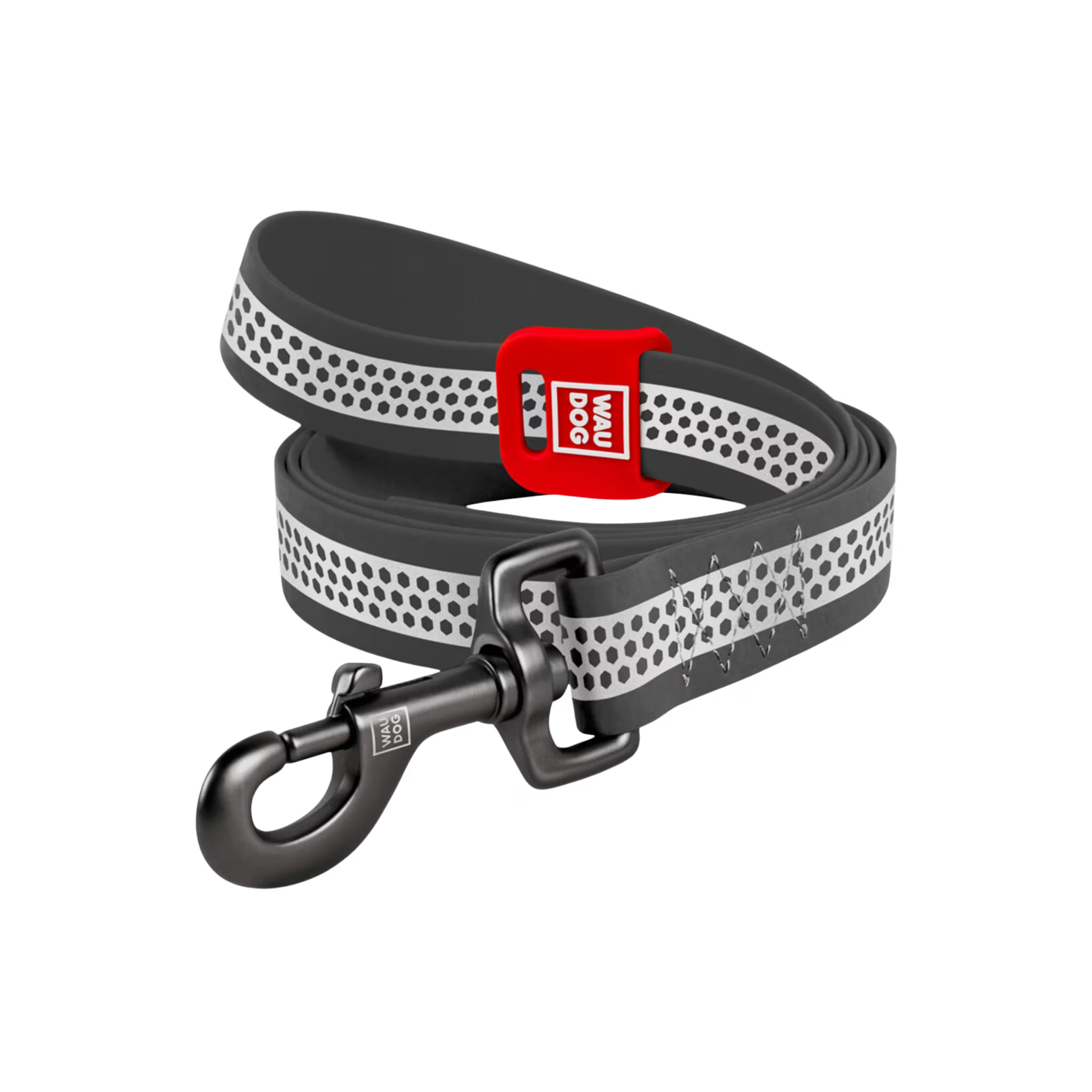 Waterproof Reflective Dog Leash with QR ID Tag