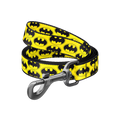 Batman Dog Leash with QR ID Tag