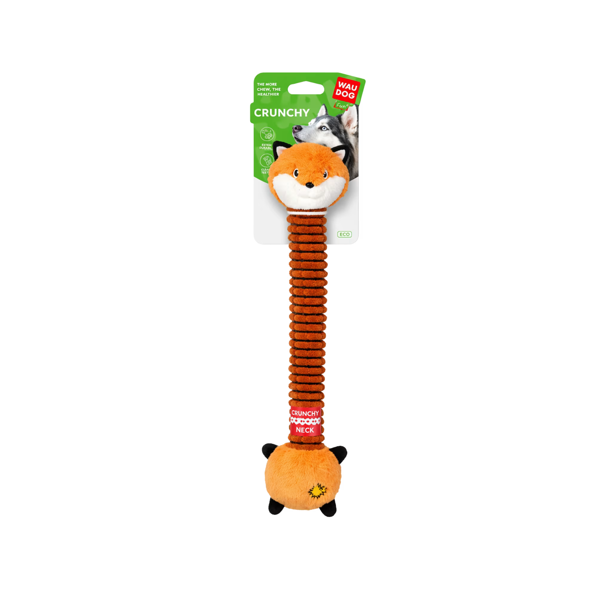 Crunchy Dog Toy - Interactive Play with Fun Crunch Sound