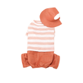 Dog Outfit with Matching Sun Hat