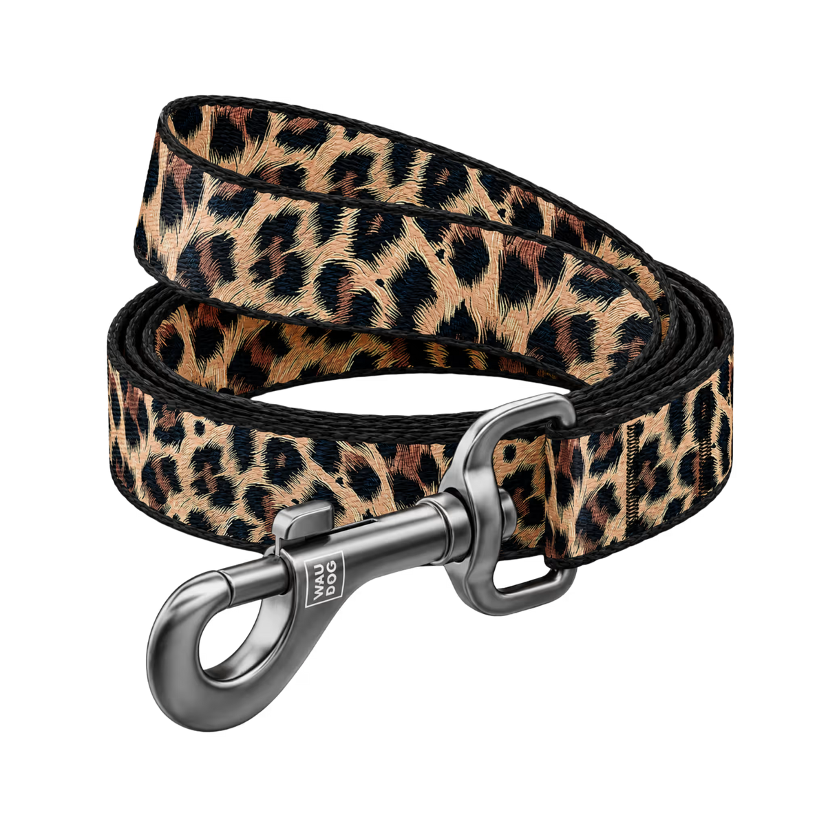 Leopard Nylon Dog Leash