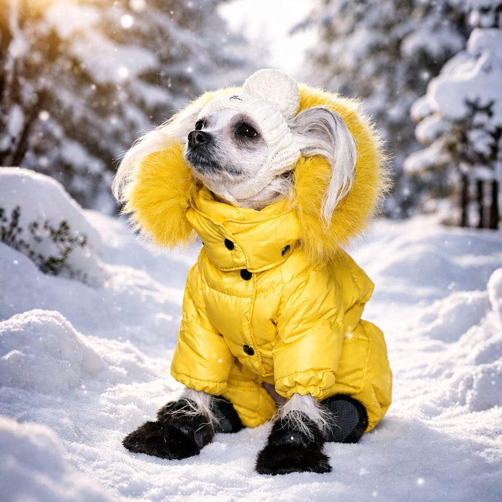 Winter Dog Jumpsuit