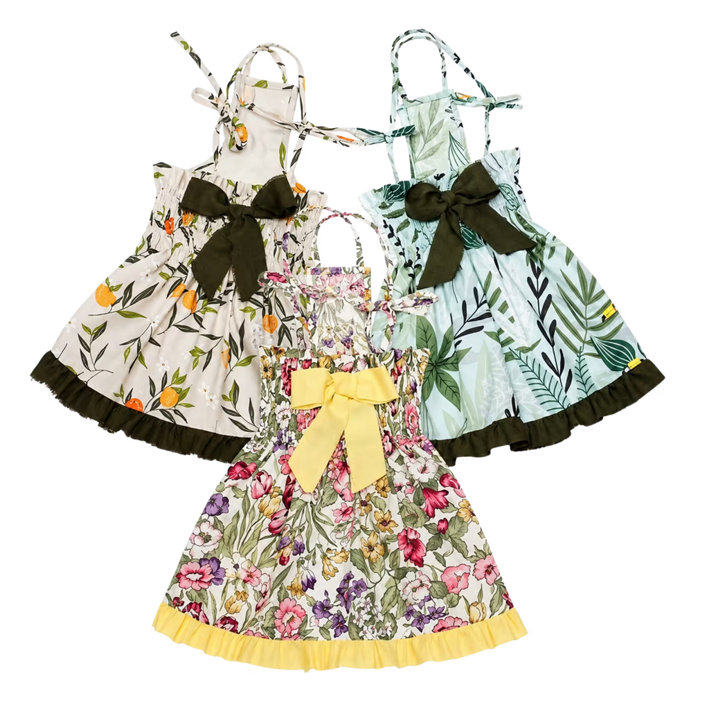 Kristi Linen Dog Dress – Lightweight Summer Outfit with Adjustable Fit
