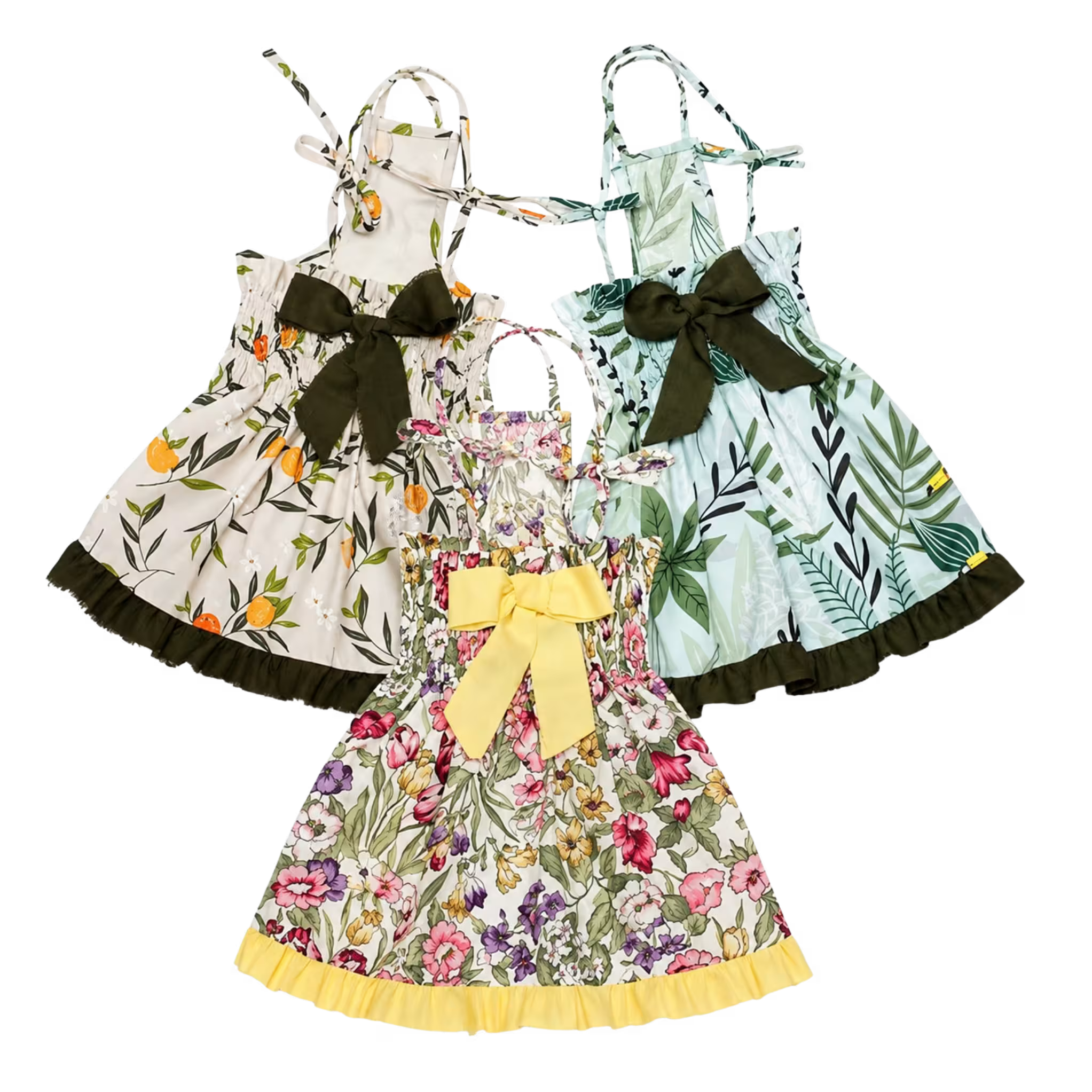 Kristi Linen Dog Dress – Lightweight Summer Outfit with Adjustable Fit