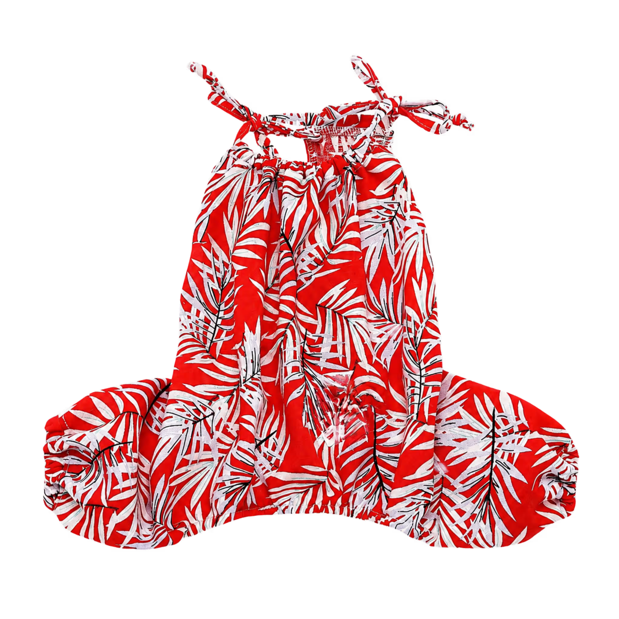 Linen Dog Romper Lightweight Summer Clothing