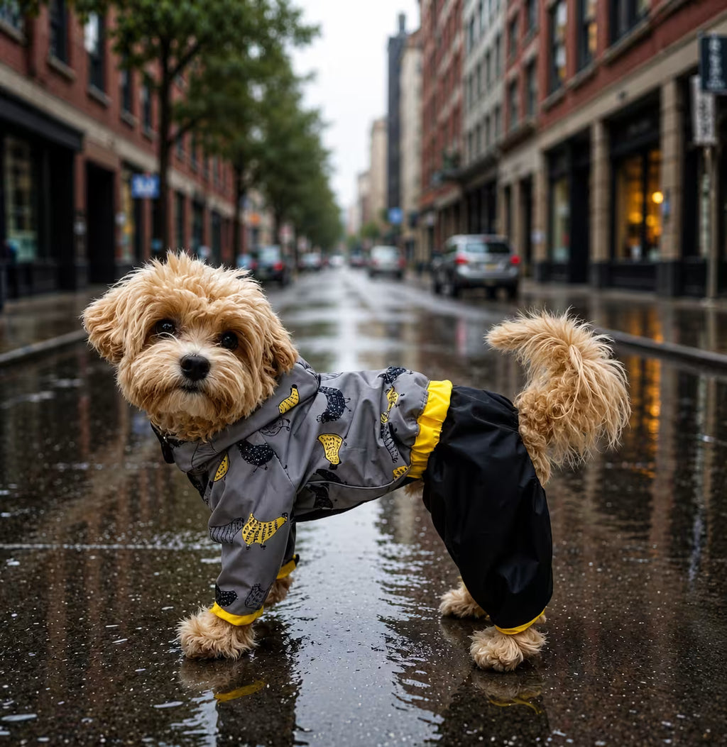 Waterproof Dog Raincoat for All-Weather Walks