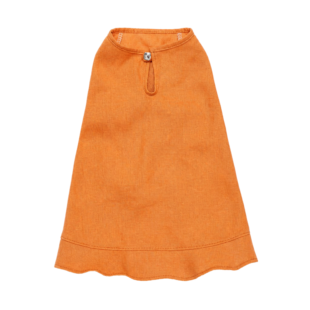 Sophie Linen Dog Dress – Breathable Summer Dress for Small Dogs