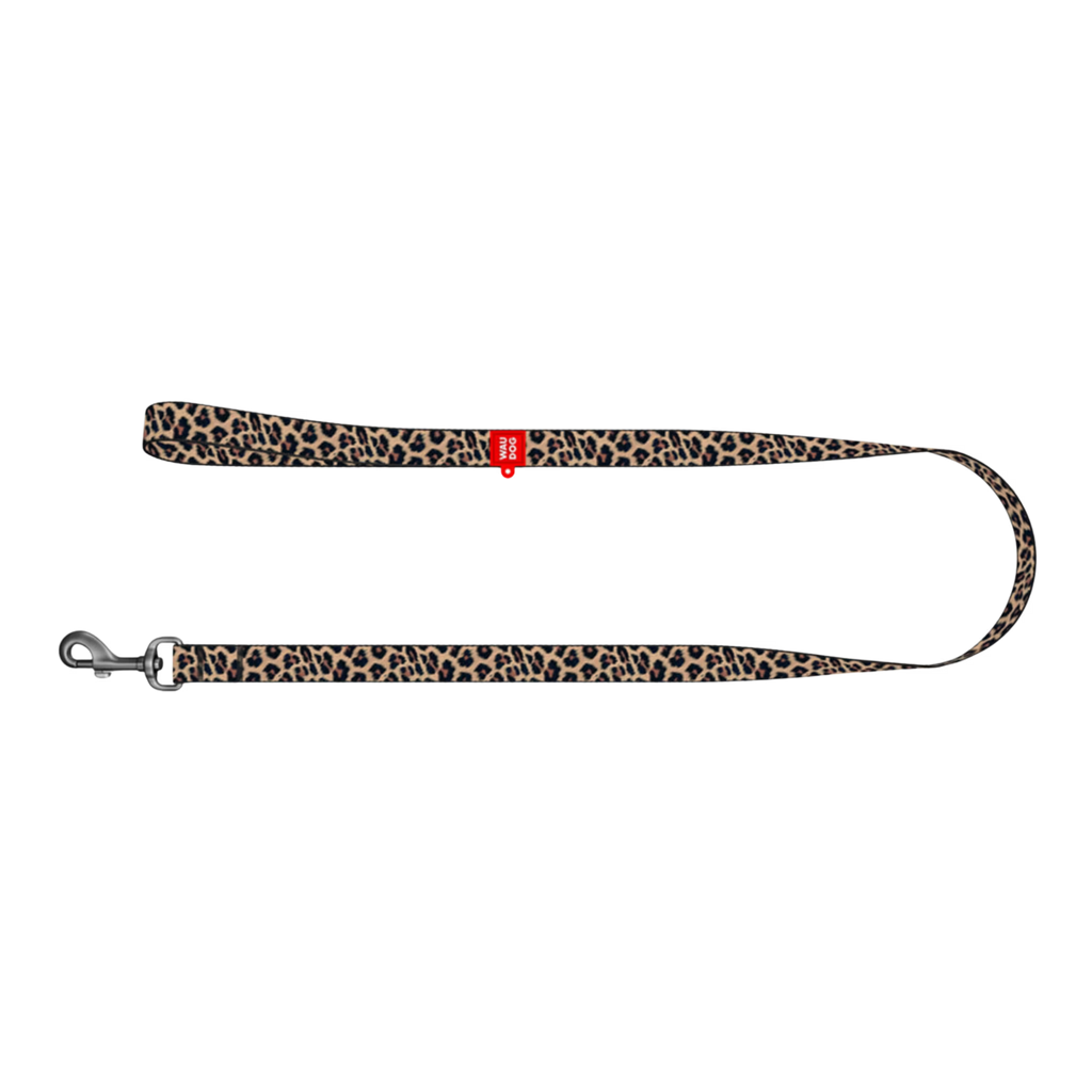 Nylon Dog Leash - Leopard Collection