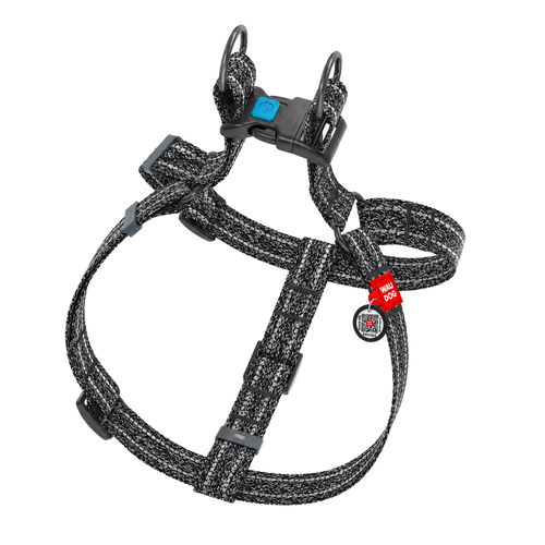 Eco Cotton Dog Harness - with Smart QR ID Tag