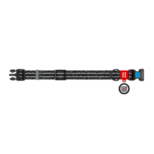 Eco Cotton Dog Collar - with Smart QR ID Tag