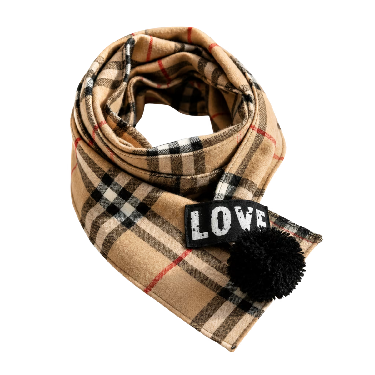 Scottish Wool Dog Scarf