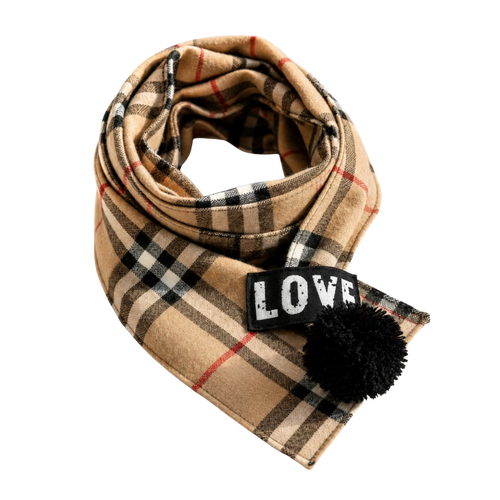 Scottish Wool Dog Scarf