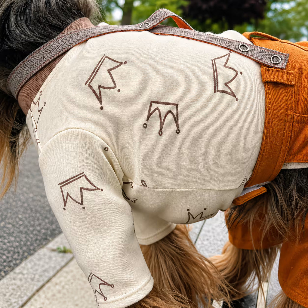 Chester Cotton Long Sleeve Dog Shirt