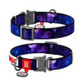 Nylon Dog Collar with Smart QR ID Tag - NASA21 Collection