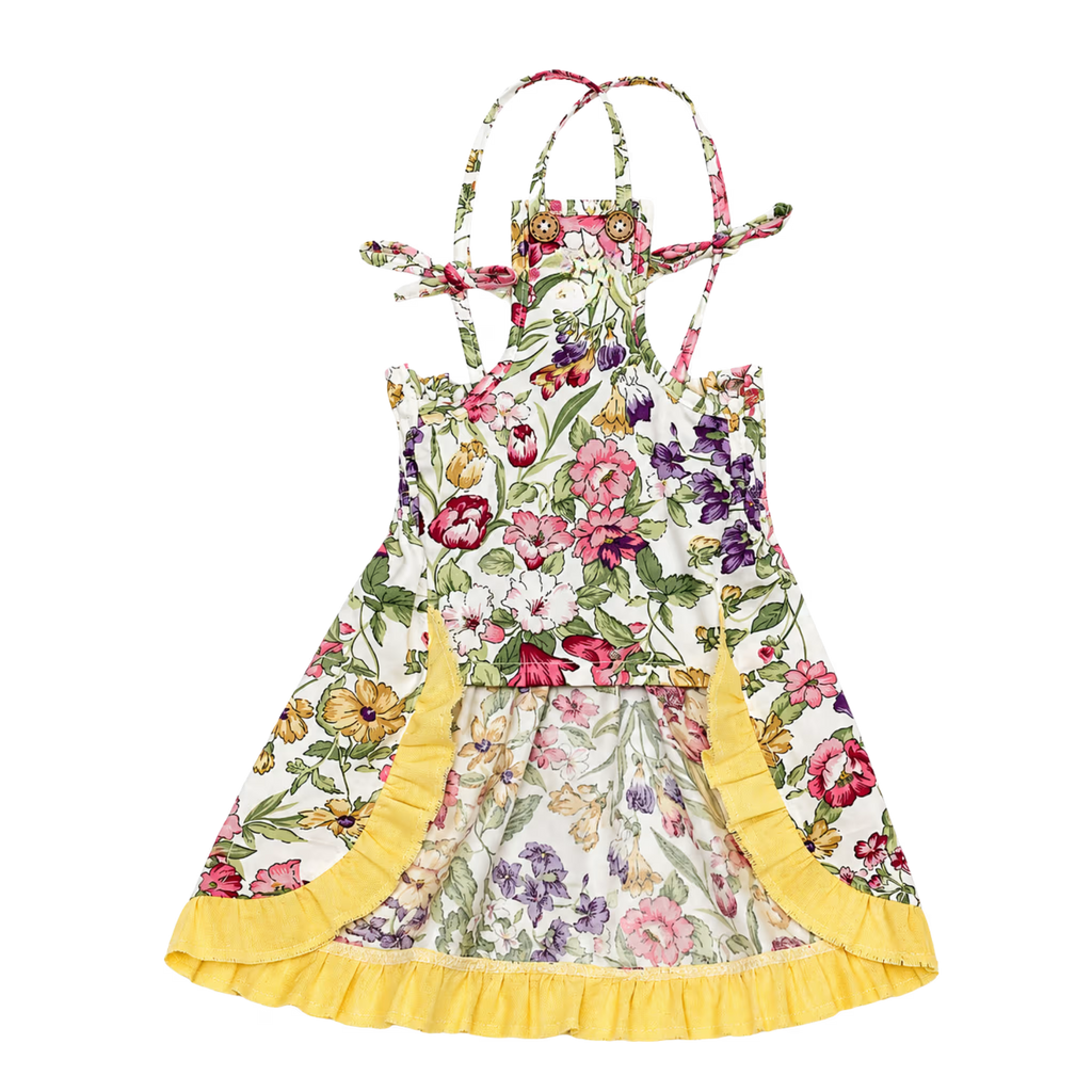 Kristi Linen Dog Dress – Lightweight Summer Outfit with Adjustable Fit