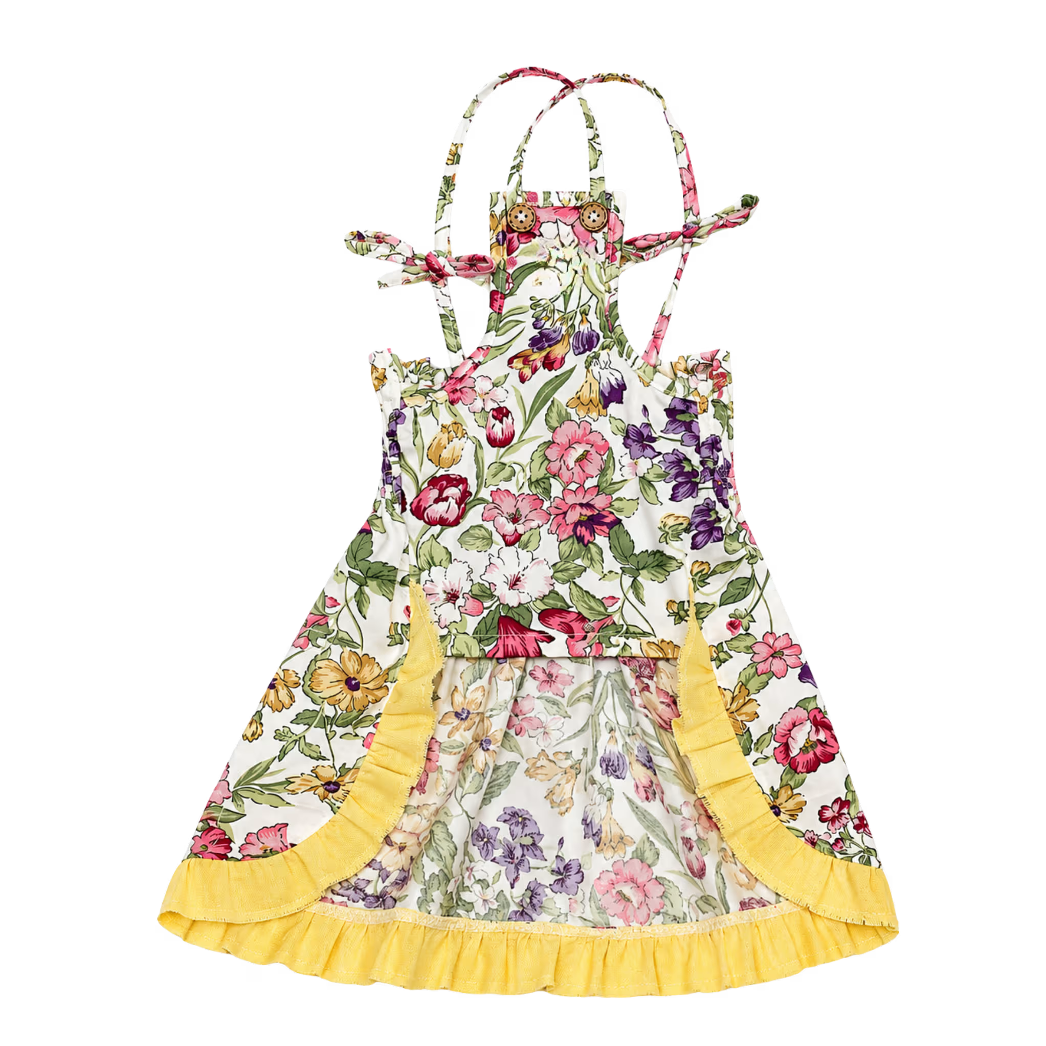 Kristi Linen Dog Dress – Lightweight Summer Outfit with Adjustable Fit