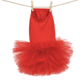 Tu-Tu Dog Dress – Soft Cotton Tulle Dress for Small Dogs
