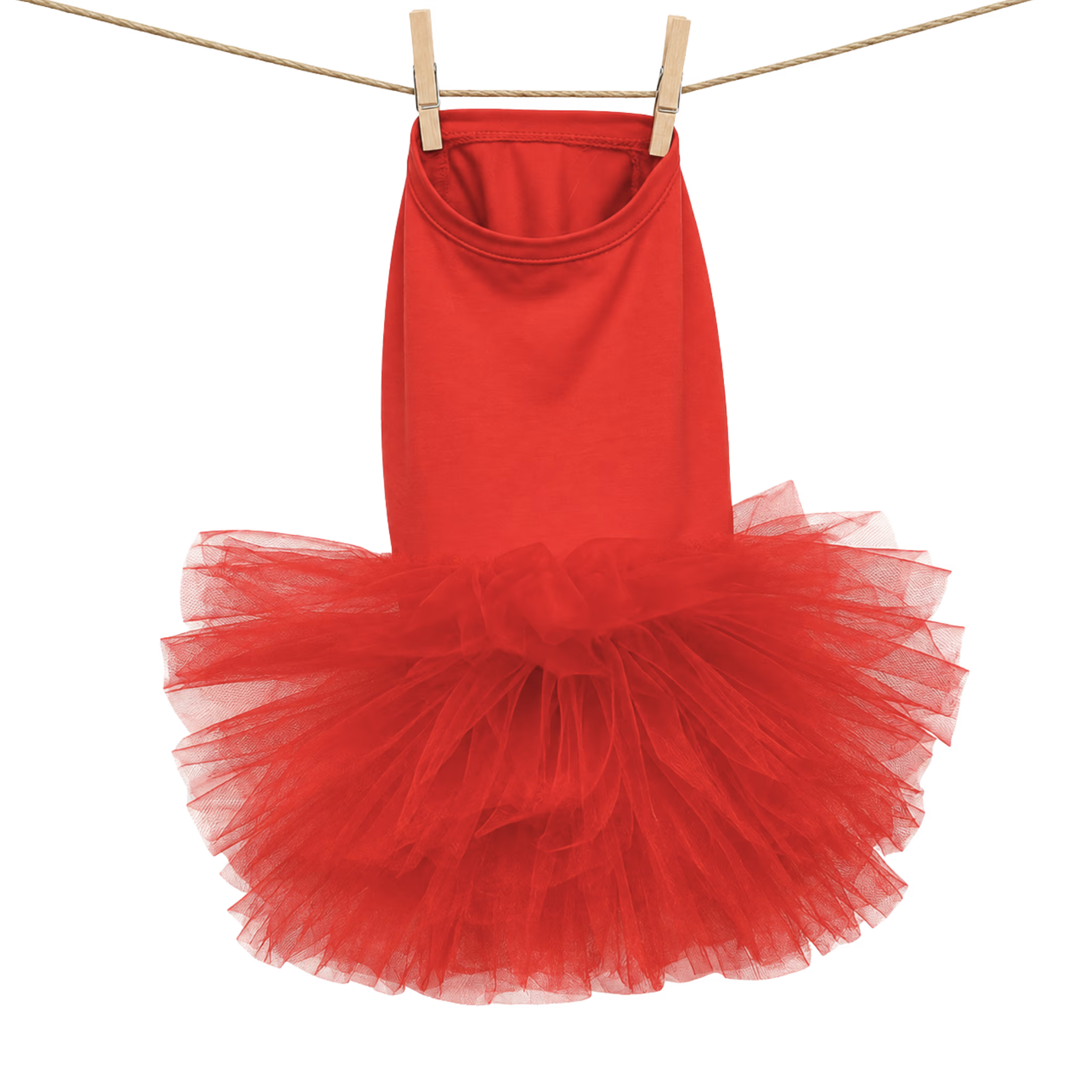 Tu-Tu Dog Dress – Soft Cotton Tulle Dress for Small Dogs