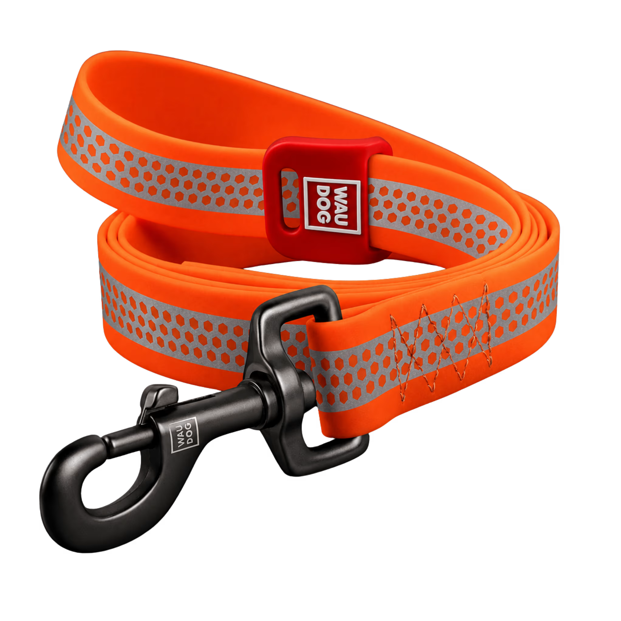 Waterproof Reflective Dog Leash with QR ID Tag