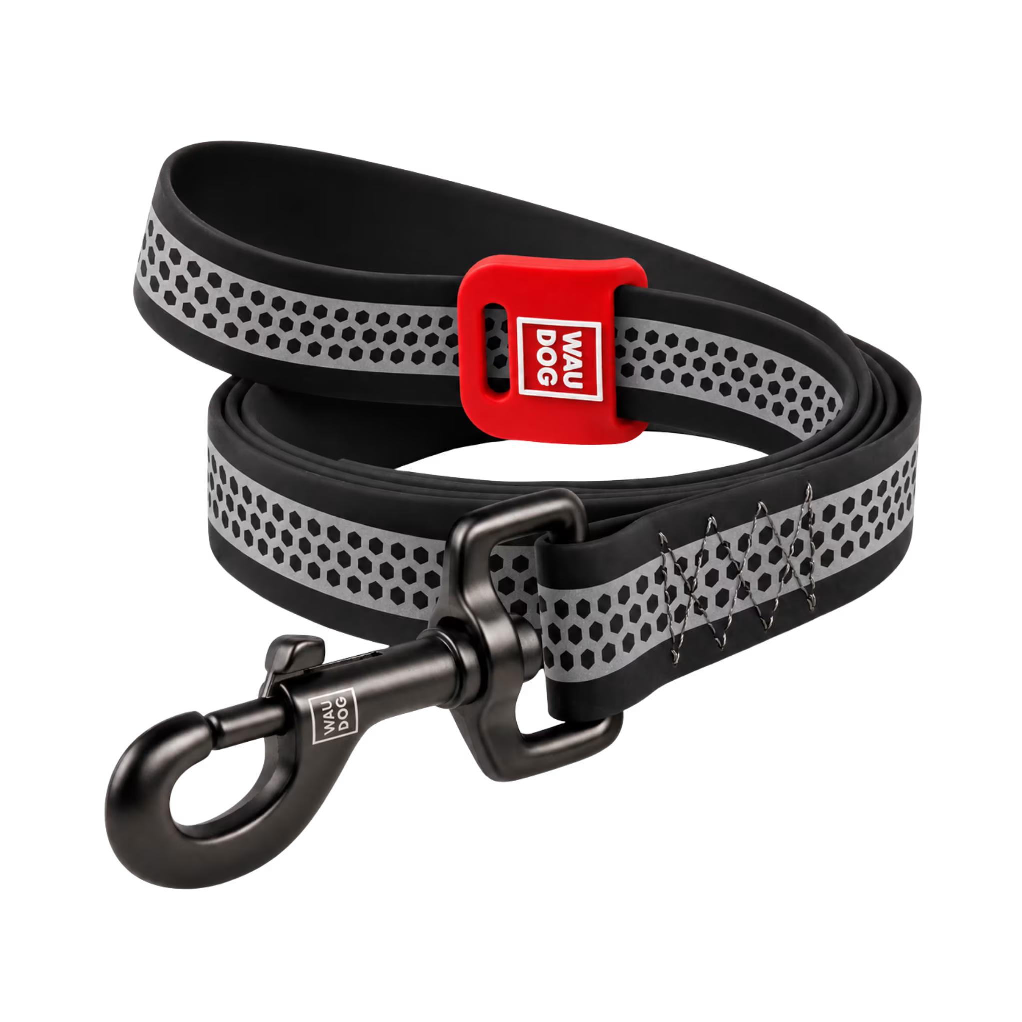 Waterproof Reflective Dog Leash with QR ID Tag