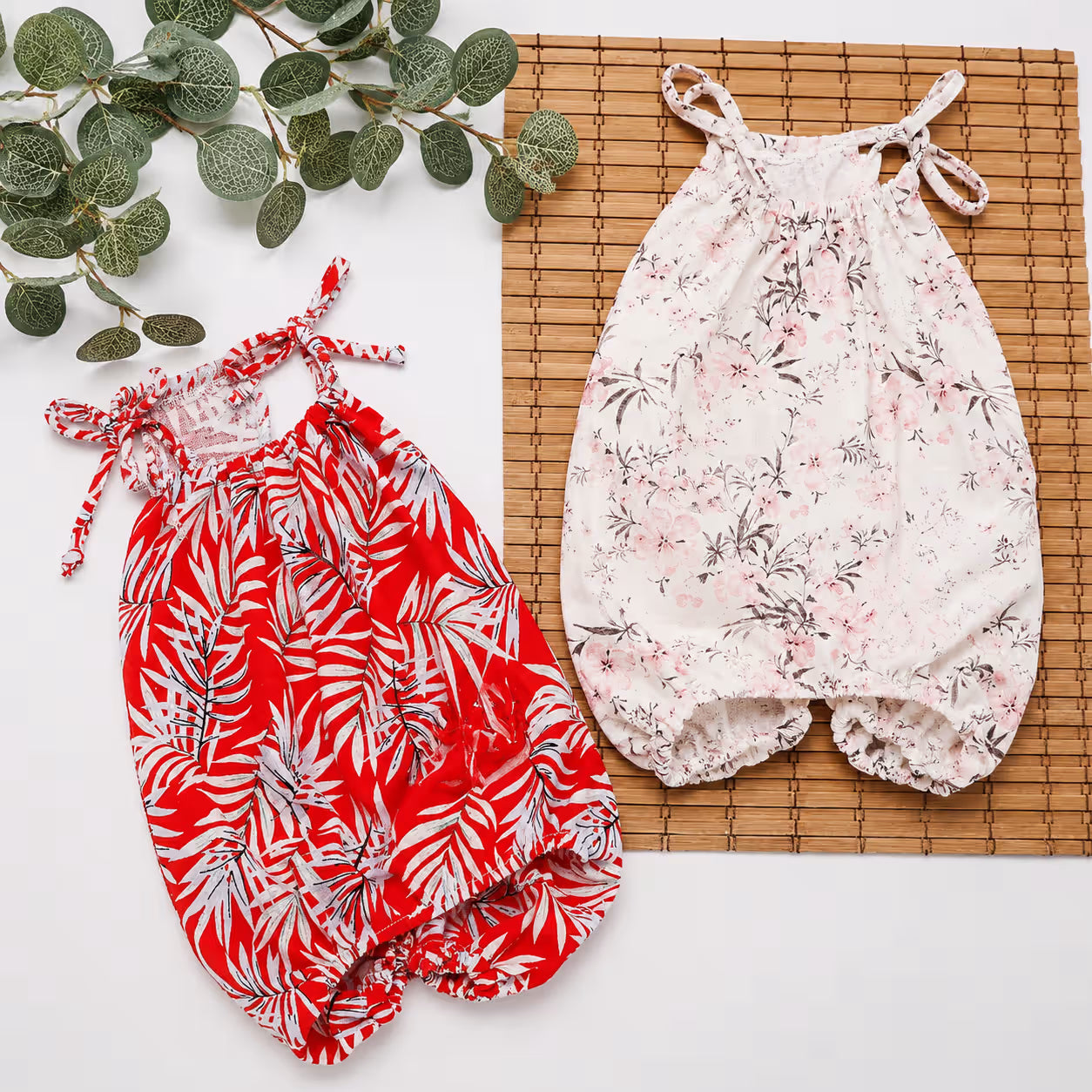 Linen Dog Romper Lightweight Summer Clothing
