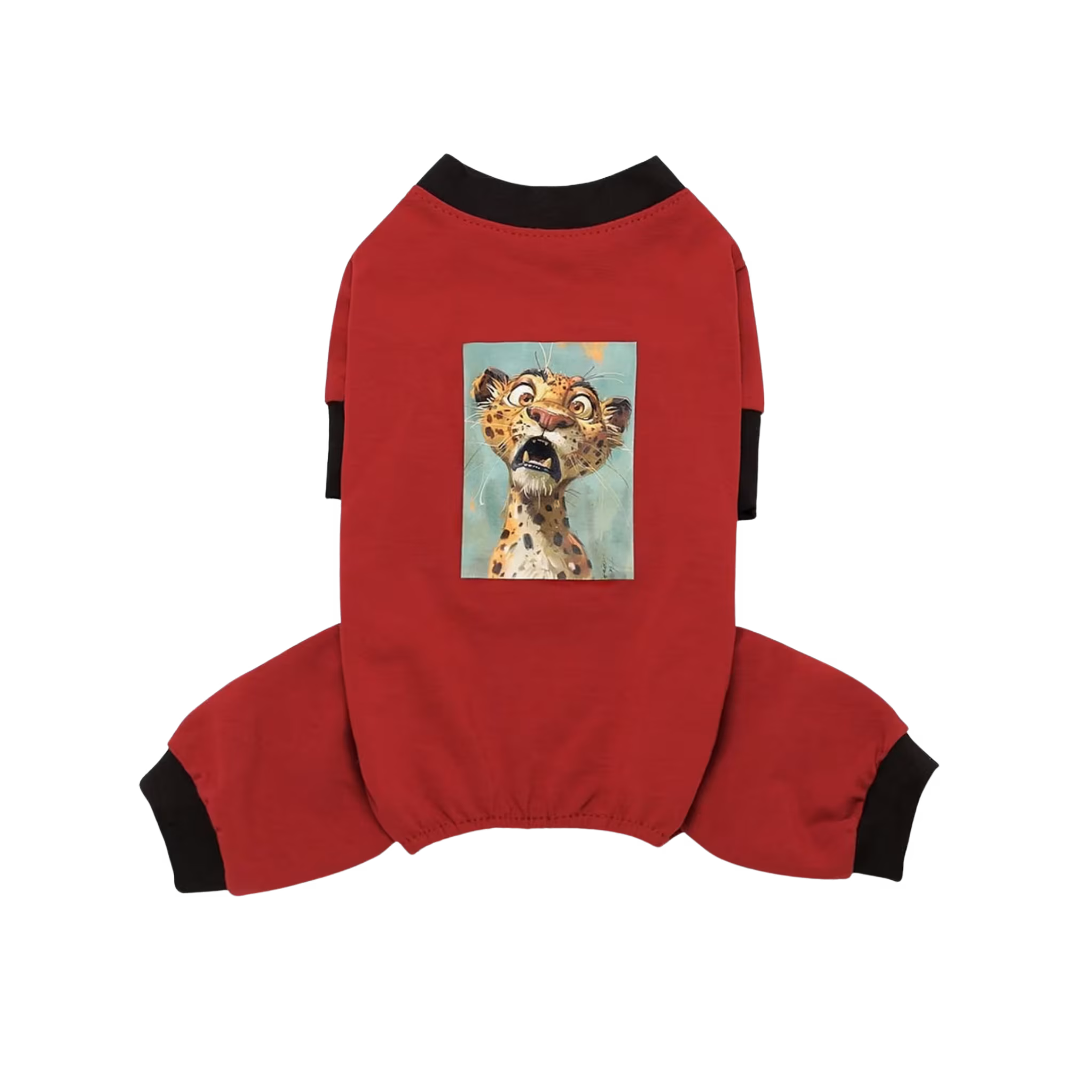 Cozy Knit Dog Jumpsuit