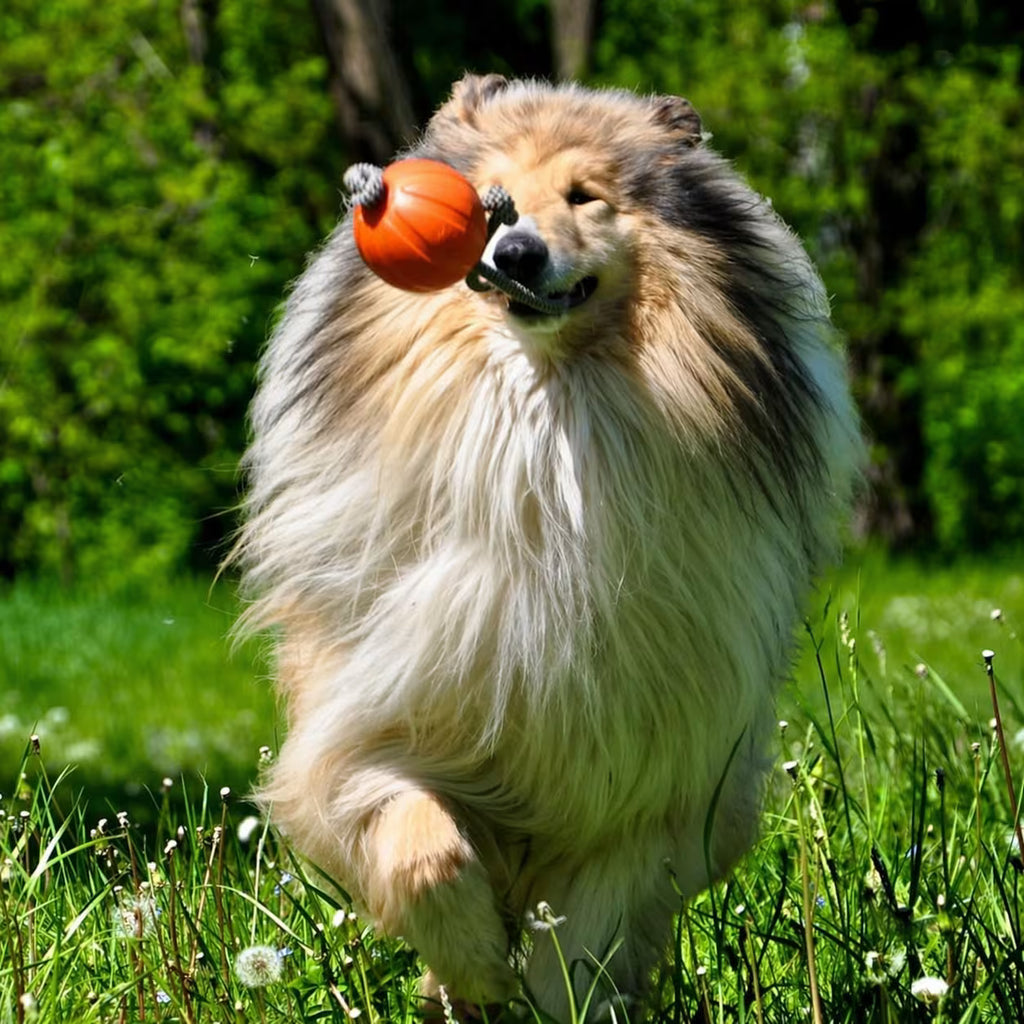 LIKER Cord – Dog Ball with Rope Toy