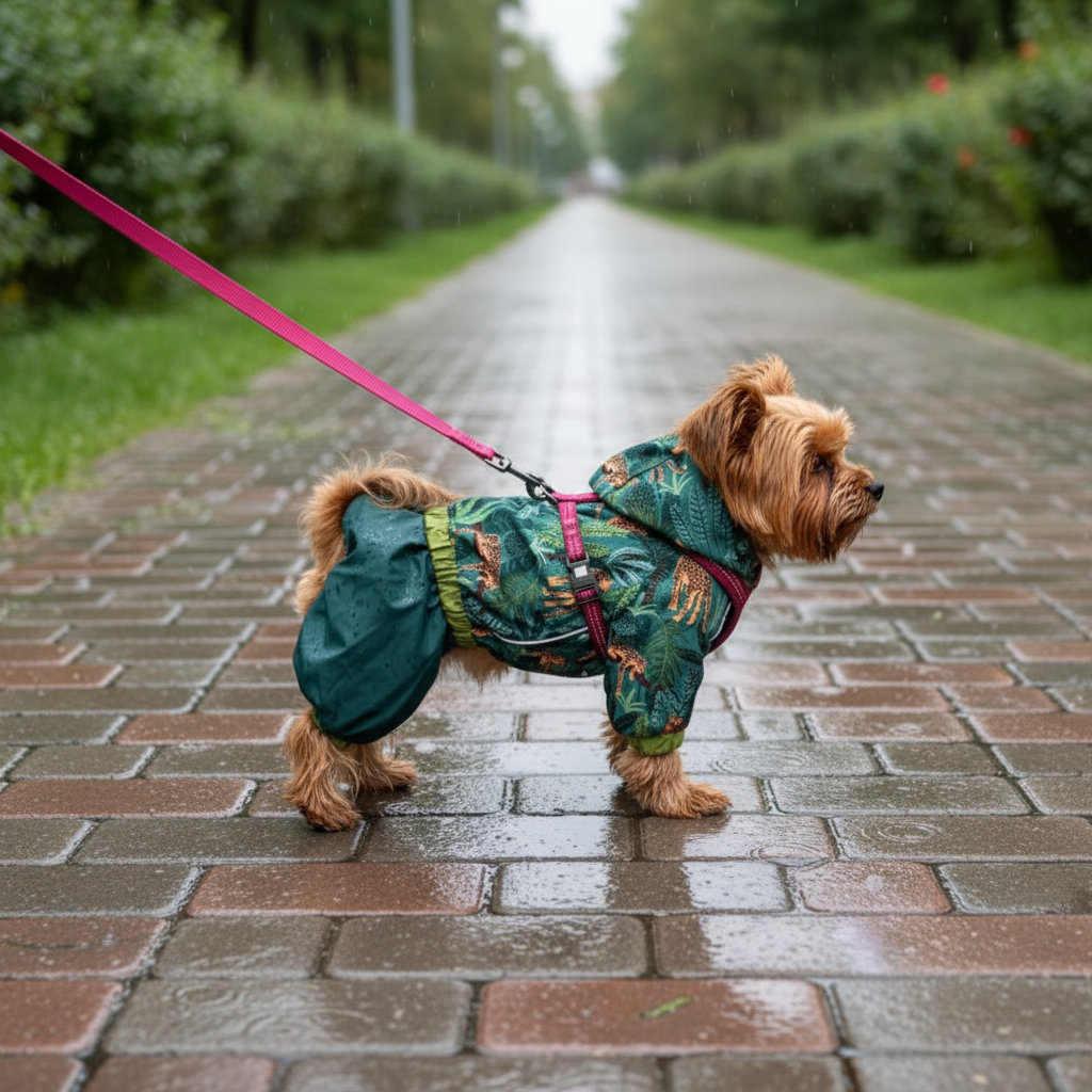 Leopard Boy Raincoat