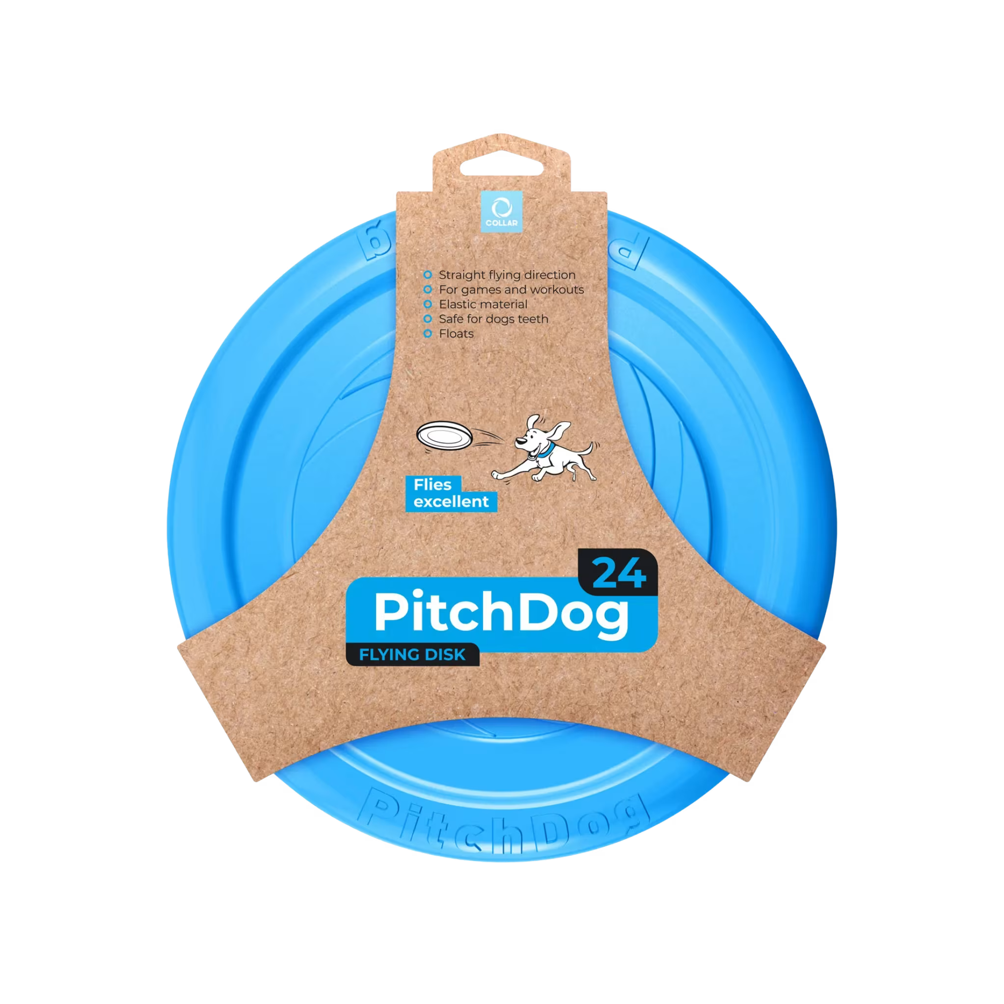 PitchDog Floating Flying Disc for Dogs