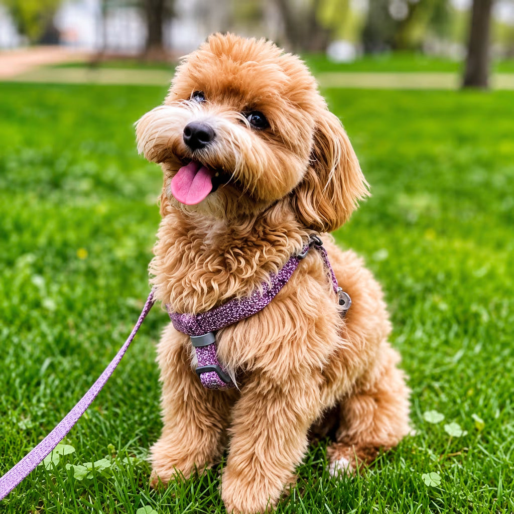 Eco Cotton Dog Harness - with Smart QR ID Tag