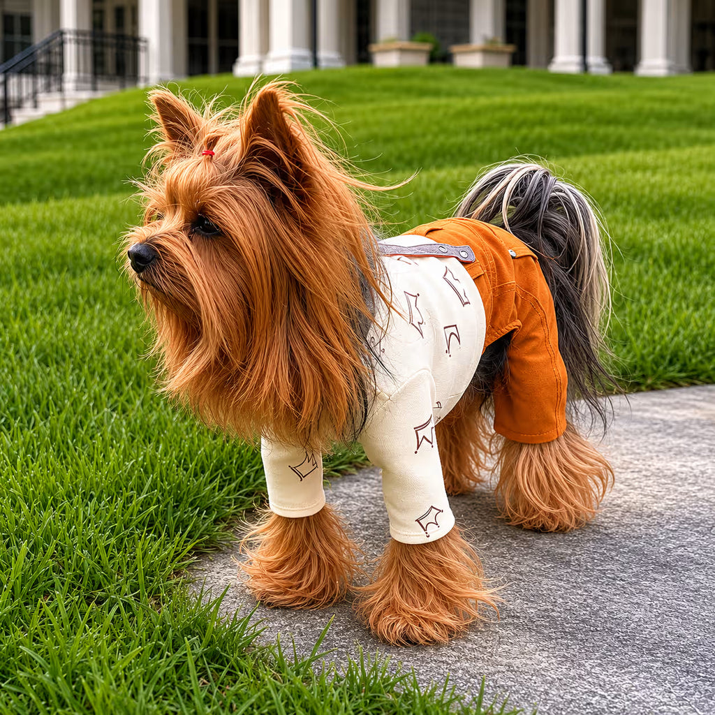 Chester Cotton Long Sleeve Dog Shirt