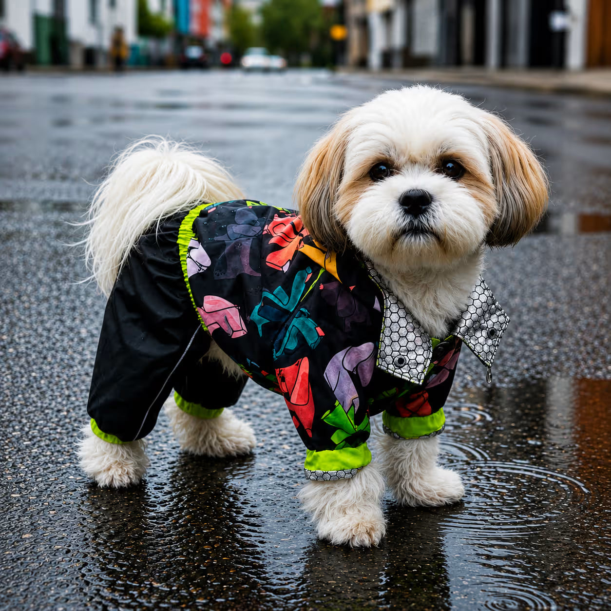 Waterproof Dog Raincoat for All-Weather Walks