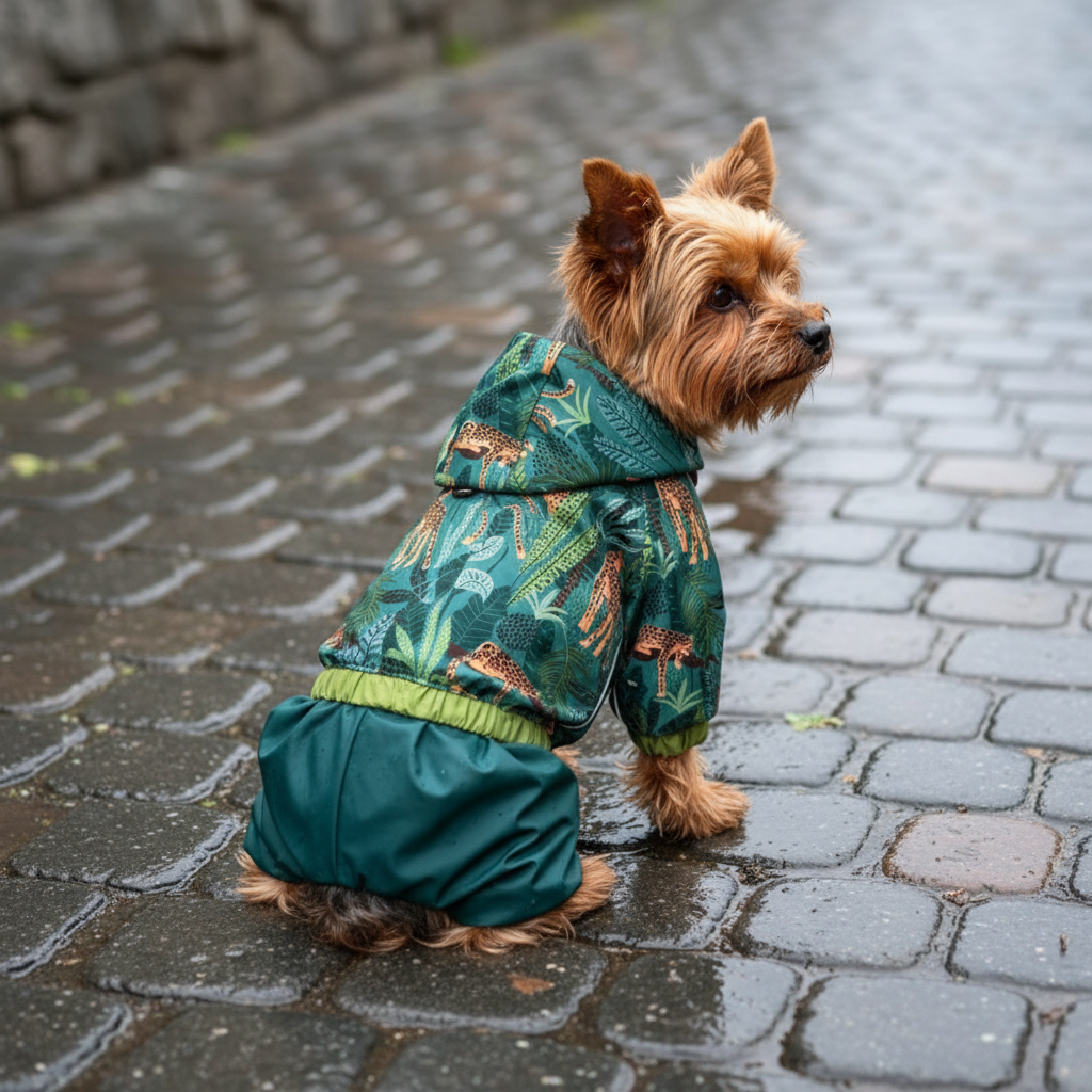 Leopard Boy Raincoat