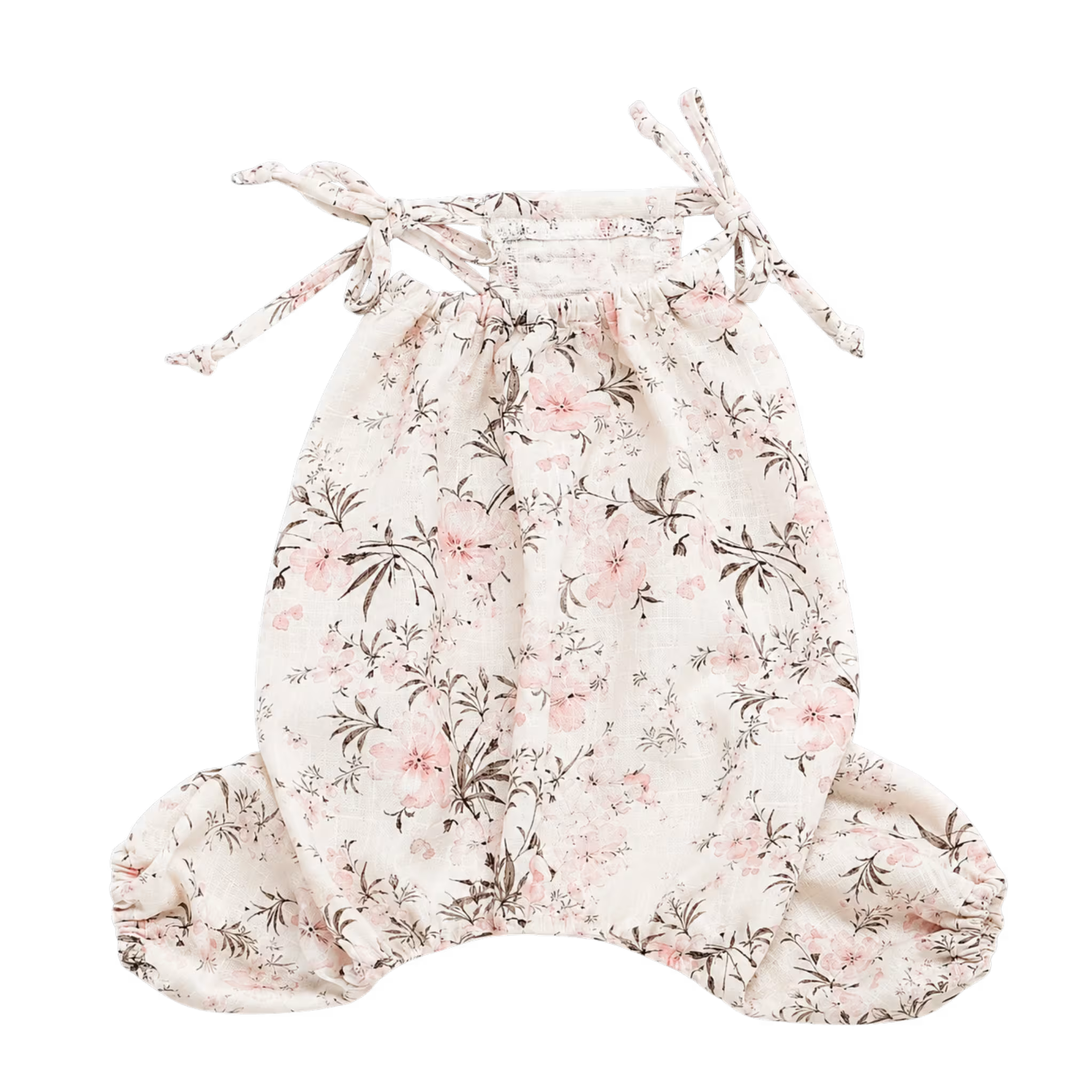 Linen Dog Romper Lightweight Summer Clothing