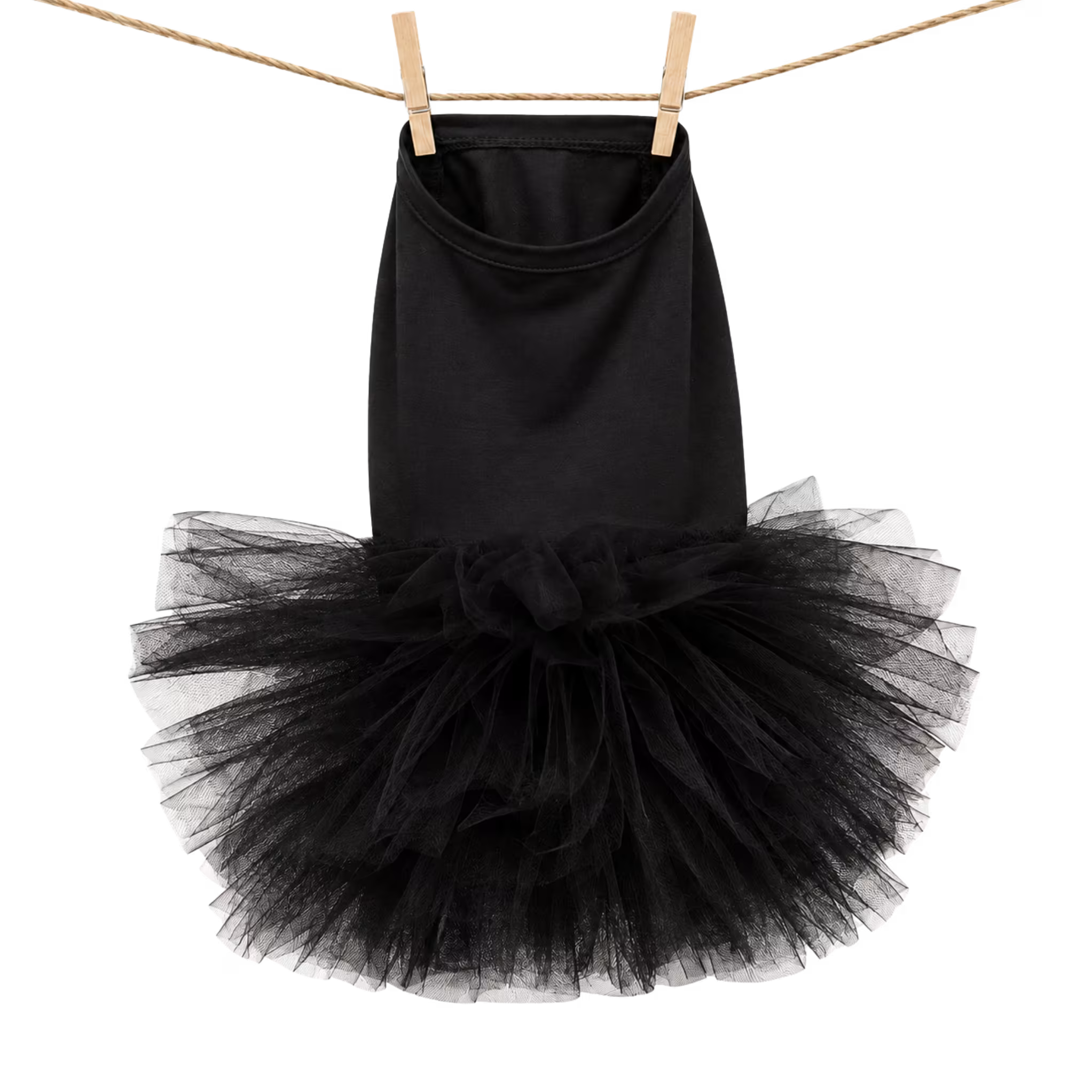 Tu-Tu Dog Dress – Soft Cotton Tulle Dress for Small Dogs
