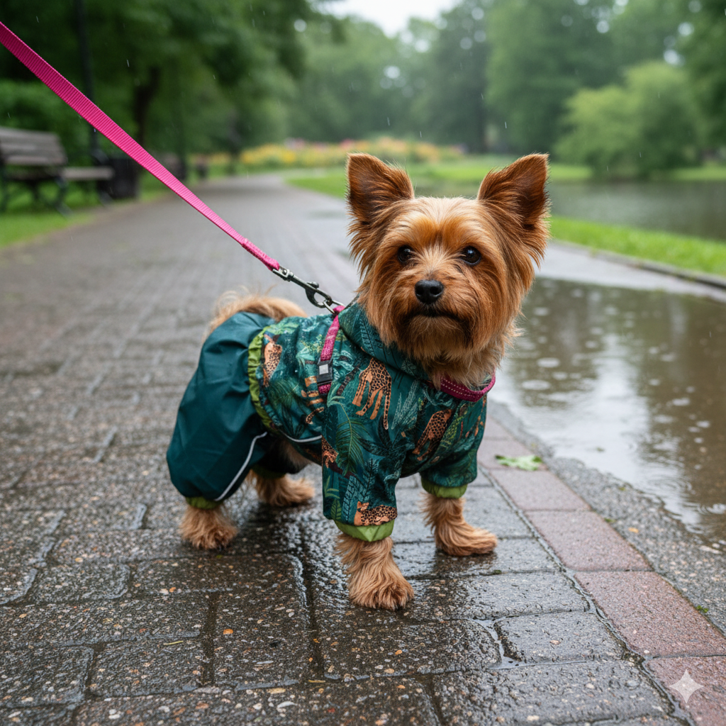 Leopard Boy Raincoat