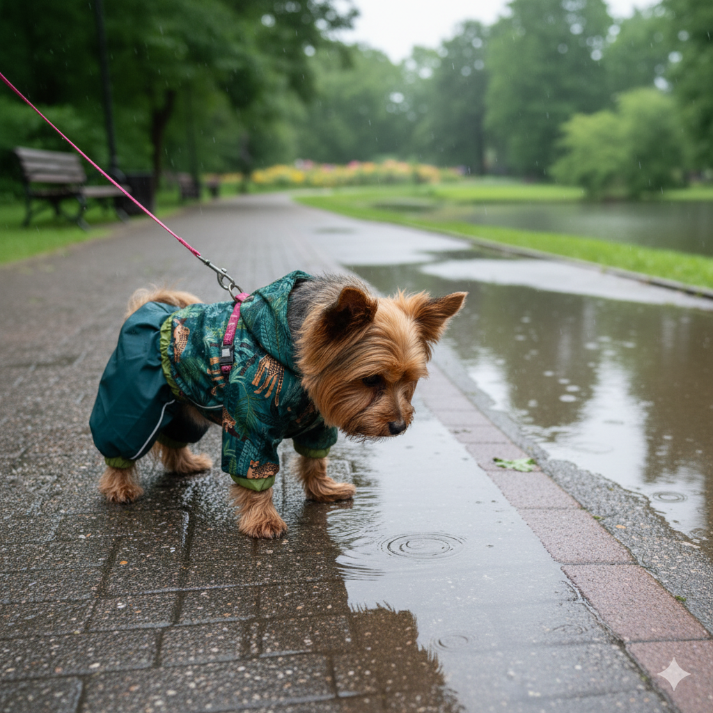 Leopard Boy Raincoat