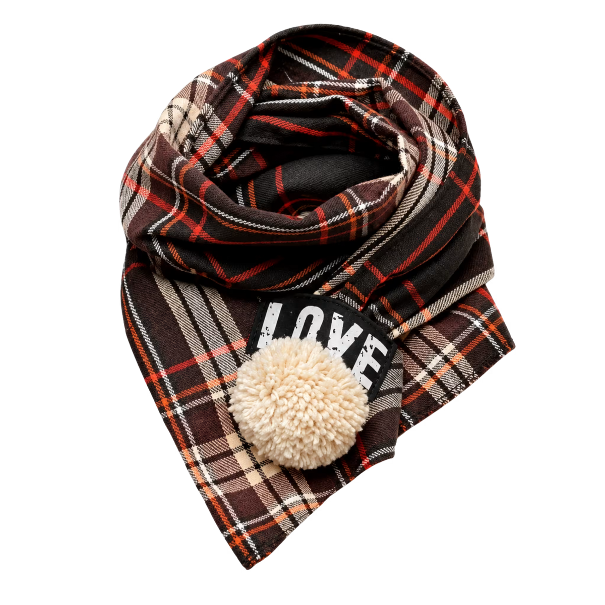 Scottish Wool Dog Scarf